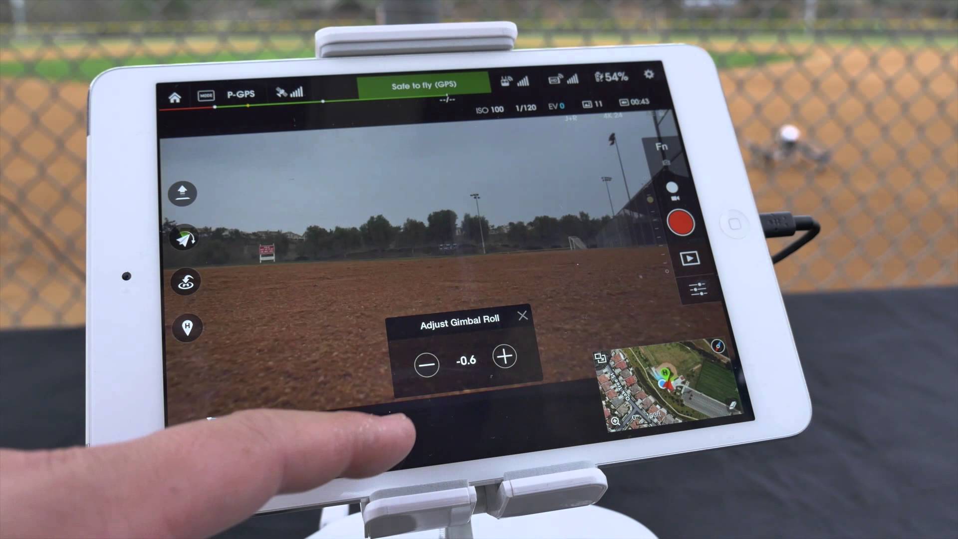 ipad mini for dji phantom drone