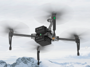 dji matrice 100 two batteries picture