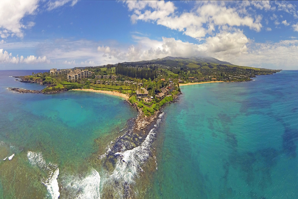 maui drone photo