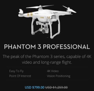 DJI Phantom 3 professional